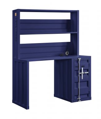 Cargo 47"L Writing Desk w/Hutch (Blue)