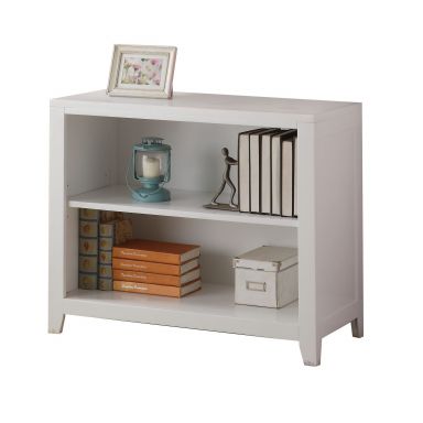 Lacey 37"L Bookcase (White)
