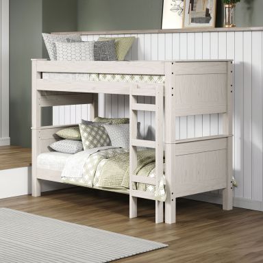 Twin/Twin Bunk Bed, White