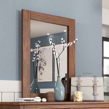 Mirror, Mahogany