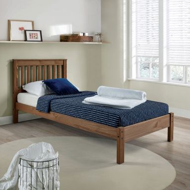 Twin Bed, Mahogany
