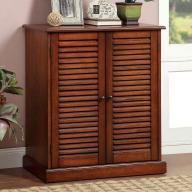Shoe Cabinet, Antique Oak