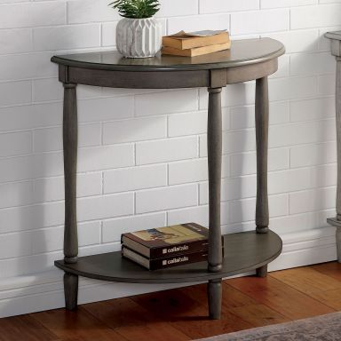 Side Table, Antique Gray