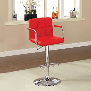 Bar Stool, Red