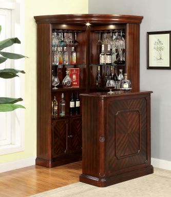 Curio Cabinet, Dark Cherry