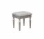 Vanity w/ Stool, Silver