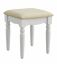 Vanity w/ Stool, White
