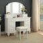 Vanity w/ Stool, White