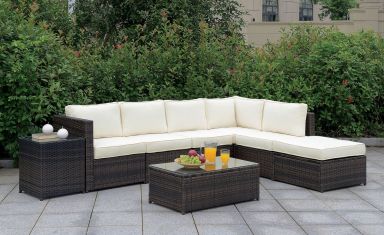 L-Sectional + Coffee Table + End Table