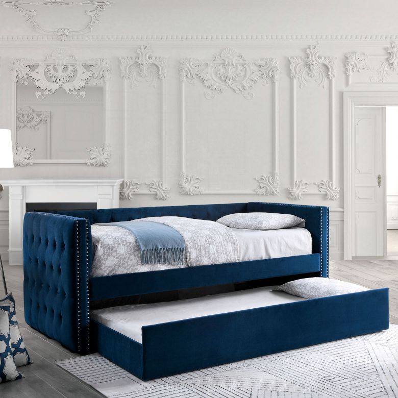 Daybed w/ Trundle, Navy