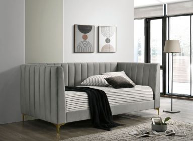 Twin Daybed, Light Gray