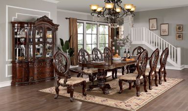 7 Pc. Dining Table Set (2AC+4SC)