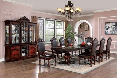 7 Pc. Dining Table Set (2AC+4SC)