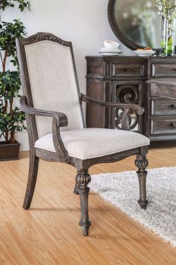 Arm Chair (2/CTN), Rustic Natural