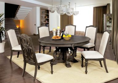 5 Pc. Round Dining Table Set