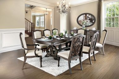 7 Pc. Dining Table Set (2AC+4SC)