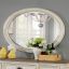 Mirror, Oval, Antique White