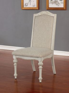 Side Chair (2/CTN), Antique White