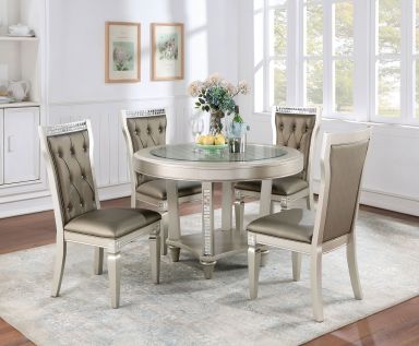 5 Pc. Round Dining Table Set
