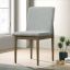 Side Chair (2/CTN), Natural Tone/Light Gray