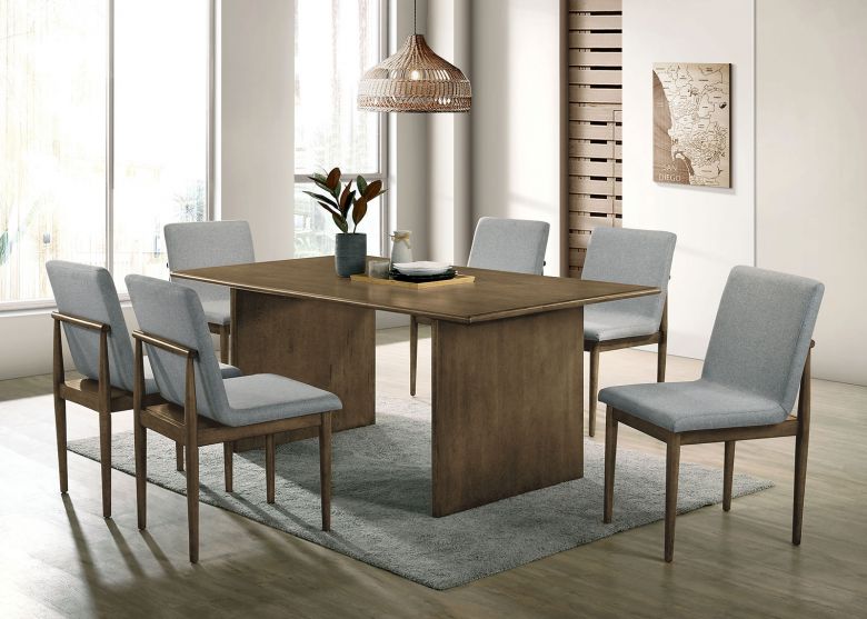 Dining Table, Natural Tone/Light Gray