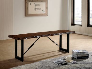 Bench w/ Metal Legs