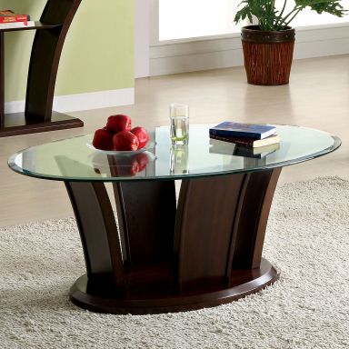 Coffee Table, Brown Cherry