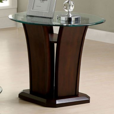 End Table, Brown Cherry