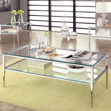 Coffee Table, Chrome