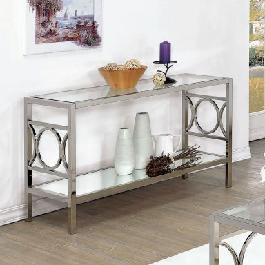 Sofa Table, Chrome