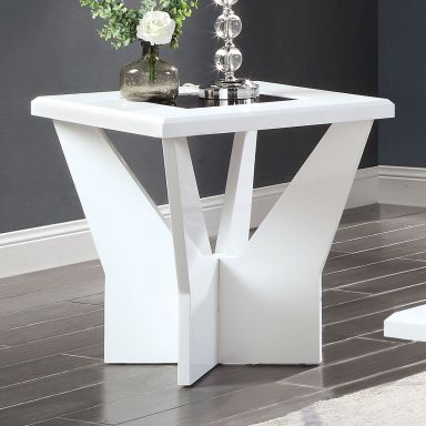 End Table, White