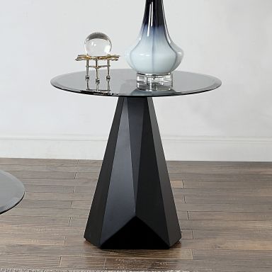 End Table, Black/Gray