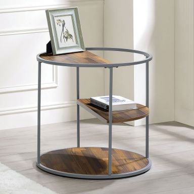 End Table, Gray