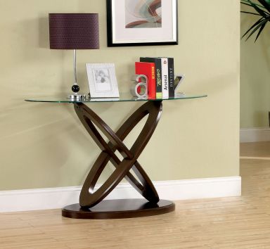 Sofa Table, Dark Walnut