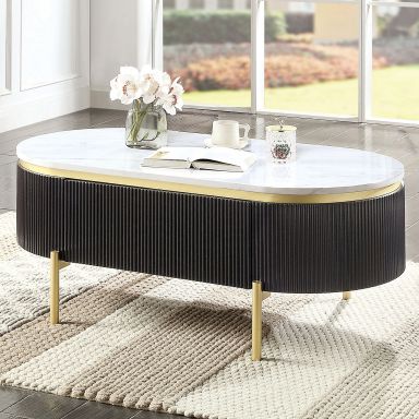Coffee Table, Dark Walnut