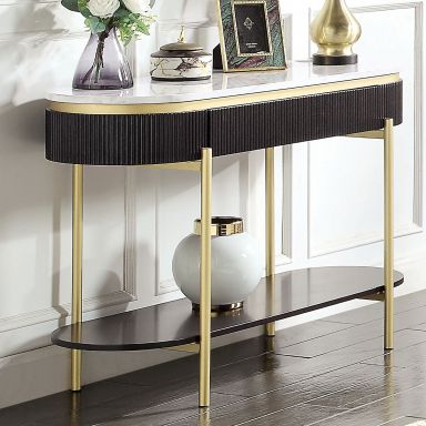 Sofa Table, Dark Walnut
