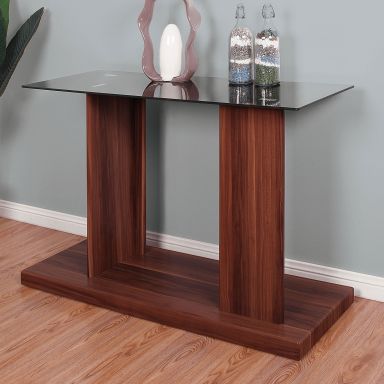 Sofa Table, Dark Walnut