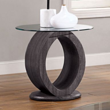 End Table, Gray