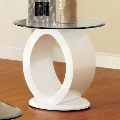 End Table, White