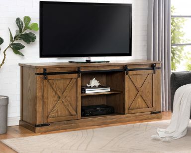 TV Stand, Dark Oak