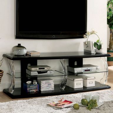 60" TV Stand, Black