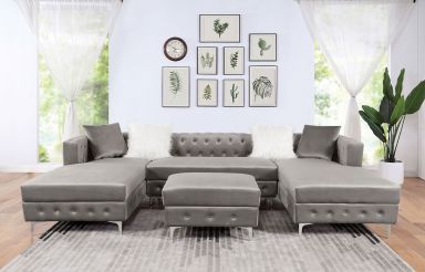 Sectional, Gray