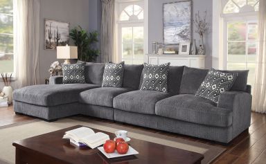 Large L-Shaped Sectional, Right Chaise