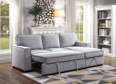 Sectional, Gray