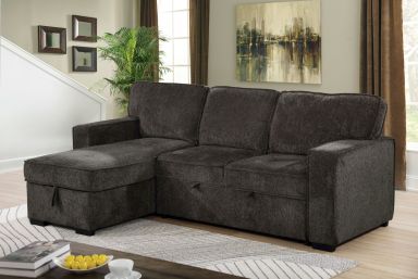 Sectional, Dark Gray