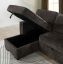 Sectional, Dark Gray