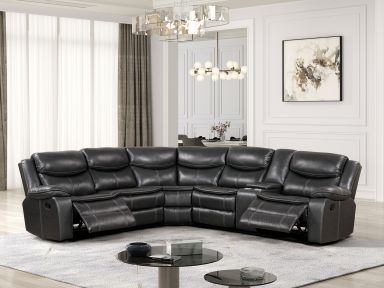 Sectional, Dark Gray
