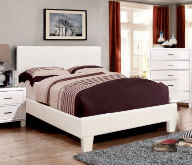 Full Bed, White