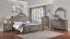 Queen Bed, Gray