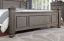 Queen Bed, Gray